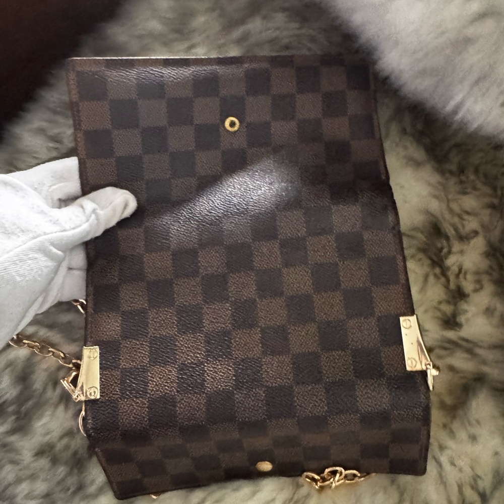 Louis Vuitton international damier wallet Preloved converted Crossbody - Picture 9 of 16